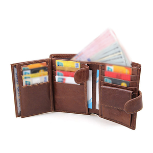 Ví Đựng Tiền Cỡ Nhỏ AZB326 Quảng Châu, Ví Đựng Tiền Bằng Da Thật, Có Khóa Và Túi Đựng Tiền Xu - Product Image 3