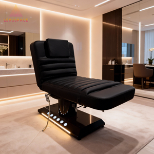 Table de massage électrique à 3 moteurs avec commande au pied, <span class=keywords><strong>lit</strong></span> SPA pour soins du visage et extensions de cils - Product Image 3