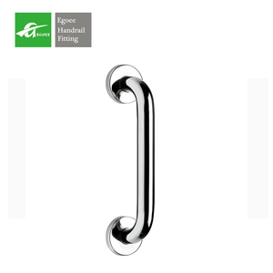 Manija de Puerta Corredera de Ducha de Acero Inoxidable con Acabado Cromado, <span class=keywords><strong>Antideslizante</strong></span>, Ecológica, Moderna, de Una o Dos Caras, <span class=keywords><strong>para</strong></span> Barras de Apoyo de Hotel - Product Image 2