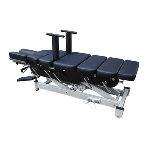Mesa de Flexión Quiropráctica Manual Premium de 6 Secciones con Tracción Espinal para Clínicas de Osteopatía y Rehabilitación - Product Image 3