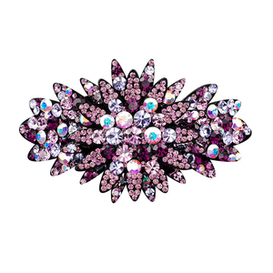 Horquilla para el pelo de estilo coreano para mujer, horquilla para el pelo con cristales brillantes para mujer - Product Image 6