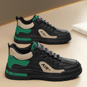 Zapatos Casuales de Primavera para Hombre, Suela Gruesa, Cómodos, Ligeros, Zapatos de Trabajo, Zapatos de Moda - Product Image 1