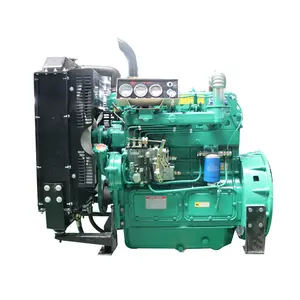 Diskon Besar 55kw 75hp ZH4105ZD Pendingin Air Empat Silinder Mesin Diesel Turbocharger untuk Generator