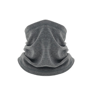 Multifunctional Warm <b>Neck</b> <b>Warmer</b> Dark Gray Unisex Cycling Hiking Outdoor Face Mask Windproof Headgear Adult Sports Cap - Product Image 1