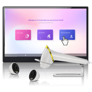 Analyseur de cuir chevelu et analyseur de follicules, matériau ABS, portable, multifonctionnel, pour analyse du cuir chevelu en clinique - Product Image 1