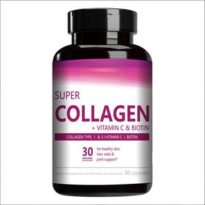 แฮร์ เนลส์ นีโอเซลล์ ซุปเปอร์ คอลลาเจน วิธ วิตามิน ซี คอลลาเจน วิตามินแท็บเล็ต ไบโอติน ซัพพลีเมนท์ ไบโอติน แคปซูล คอลลาเจน ซัพพลีเมนท์ - Product Image 1