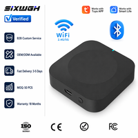 SXIWGH Tuya Gateway Wifi Inalámbrico de Doble Banda Multimodo con un Máximo de 128 Escenarios Localizados Control Inteligente Smart Life