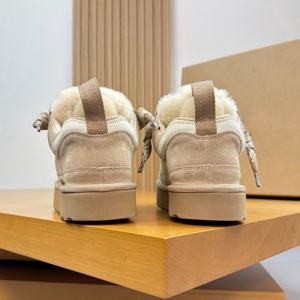 Designer Custom Made Luxury Brand's New Mel Winter Breathable Walking Casual <b>Woolen</b> Shoes Laces Low <b>Top</b> Snow Boots - Product Image 6