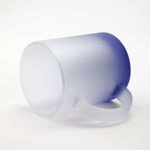Tazas de Té de Vidrio Personalizadas, Tazas de Vidrio de 11 oz, Color Degradado, Taza de Vidrio Esmerilado, Tazas para <span class=keywords><strong>Sublimar</strong></span> para Beber Té, Leche, Café - Product Image 5