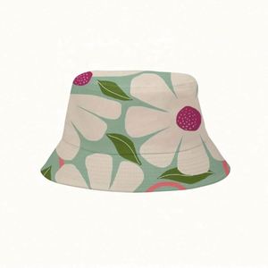 Chapeau de pêcheur léger personnalisé pour femme, décontracté, pour les voyages en plein air, l'été, avec motif de dessin animé, lavable à la main - Product Image 3