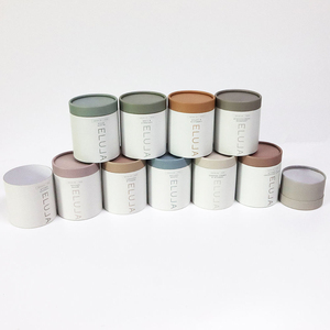 Custom Eco-Friendly <b>Round</b> Tube Candle Packaging <b>Box</b> Recycled Paper Cylinder <b>Box</b> for Pillar Taper Candle Brand - Product Image 3