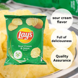 Taiwan Lay patatine fritte 50g di panna acida al gusto di cipolla patatine esotiche snack esotici all'ingrosso depone patatine - Product Image 3