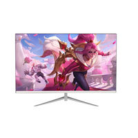 Monitor Gaming Oem de 27 Pulgadas 4K, Pantalla Curva Full HD con Freesync y HDR para PC