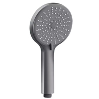 Ensemble de douche pluie monocommande ABS pour une personne avec chauffe-eau intégré, design moderne à pression accrue pour salles de bain de villas et appartements