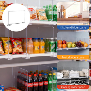 Séparateur d'<span class=keywords><strong>étagère</strong></span> en PVC avec clips d'extrémité intégrés pour placards domestiques et présentoirs <span class=keywords><strong>de</strong></span> vêtements en magasin - Product Image 5