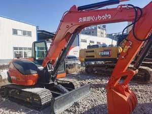 รถขุด Kubota KX185ขนาดเล็กมือสอง100% | รถขุดตีนตะขาบ8Ton มือสอง | รถขุดดิน Kubota ทนทาน - Product Image 3