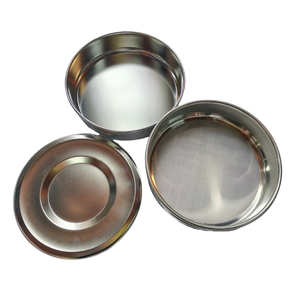 200mm 304 Stainless Steel Test Sieve, Woven Wire <b>Mesh</b> Sieve for Sand Soil Screening - Product Image 1