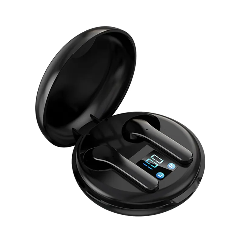 Écouteurs bluetooth TWS, oreillettes haut de gamme, bon marché, avec étui de chargement pour casque sans fil