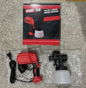 Pistola de Pulverización Eléctrica de 220V, Pistola de Pintura HVLP, 800ML, Control de Flujo Ajustable, Pulverizador de Pintura de Látex de Alta Presión sin Aire - Product Image 6
