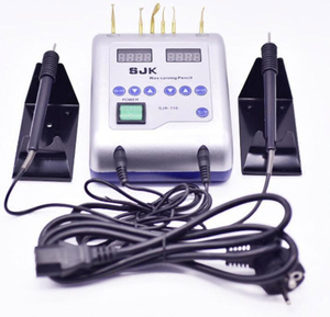 Equipo <span class=keywords><strong>de</strong></span> <span class=keywords><strong>laboratorio</strong></span> dental, enceradora eléctrica, máquina <span class=keywords><strong>de</strong></span> cuchillo para tallar, pluma <span class=keywords><strong>doble</strong></span> y 6 puntas <span class=keywords><strong>de</strong></span> cera/bote para <span class=keywords><strong>laboratorio</strong></span> dental - Product Image 1