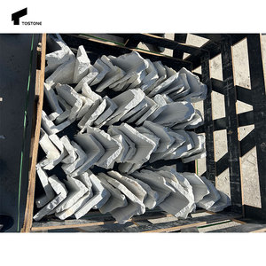 Pannelli in Quarzite <span class=keywords><strong>Naturale</strong></span> Bianco Puro Tostone, Design Tradizionale per Rivestimento Esterno, Pietra Grezza Antiacida - Product Image 5
