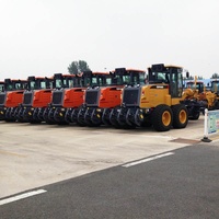Niveleuse de route portable GR2153, niveleuse industrielle pour projets de construction routière
