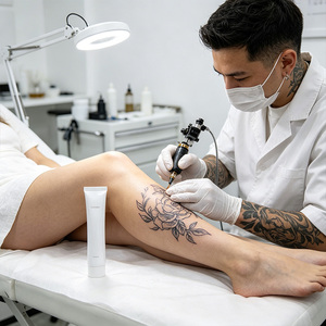 Crème pour tatouage écologique 10g, ingrédients biologiques et sûrs, pour les studios de tatouage écologiques, les salons de beauté écologiques, livraison mondiale - Product Image 4