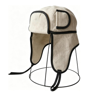 Chapeau de sauna en feutre de laine de haute qualité pour adultes - Écologique, doux et réutilisable, protection thermique et soin des cheveux - Product Image 1