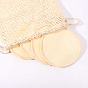 Tampons démaquillants réutilisables en chanvre et coton <span class=keywords><strong>bio</strong></span>, doux, ronds et absorbants, outils cosmétiques, <span class=keywords><strong>serviette</strong></span> en coton de chanvre <span class=keywords><strong>bio</strong></span> - Product Image 5
