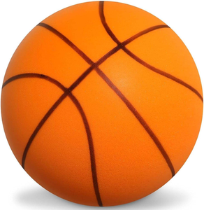 Balón de Baloncesto Silencioso para Interiores, Balón de Baloncesto Silencioso para Uso Doméstico con Rebote Seguro para Niños, Balón de Entrenamiento para Uso Doméstico - Product Image 1