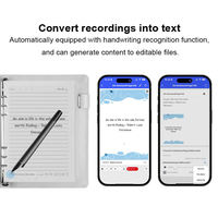 Carnet de croquis numérique avec reconnaissance de l'écriture manuscrite, carnet intelligent électronique numérique avec stylo, carnet portable sans fil