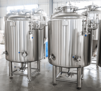 Cuve à bière Brite 1000L 600L 300L, Équipement de brassage de bière, Cuve de stockage de bière, Équipement de brasserie