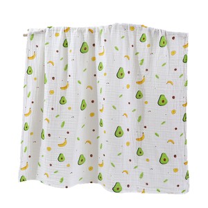 Manta Envolvente de Gasa de Algodón para Bebé Qidou, 110x105cm, Toalla de Baño Suave para Recién Nacido, Clase A - Product Image 5