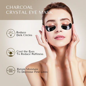 Parches de Gel para <span class=keywords><strong>Ojos</strong></span> de Carbón Negro con Colágeno Natural para Ojeras, Etiqueta Privada, Antienvejecimiento, Hidratantes, con Logo - Product Image 3