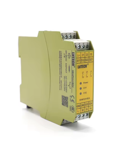 CE and TUV Certified Safety Relay 24vdc 3NO 1NCSR4P3A1B24