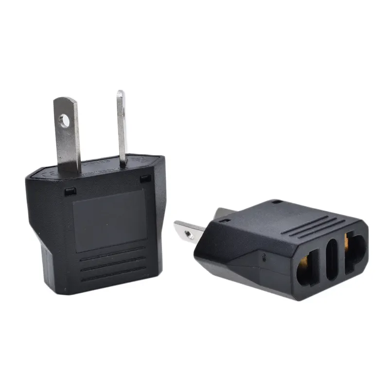 AU plug adapter 2 flat pin plug us eu au uk plug adapter used laptops charge power socket 6A220V