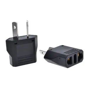 Au Plug Adaptor 2 Flat Pin Plug US EU AU UK Plug Adaptor Digunakan Laptop Charge Power Socket 6A220V