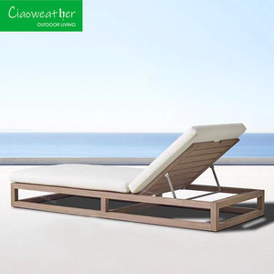 Sillón de ocio al aire libre <span class=keywords><strong>cama</strong></span> de madera Villa Hotel jardín sol salón <span class=keywords><strong>terraza</strong></span> piscina sillón - Product Image 3