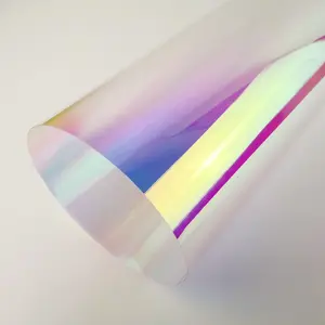 High Quality PET APET Sheet Roll Iridescent Plastic Rainbow Sheet For Decoration And Package