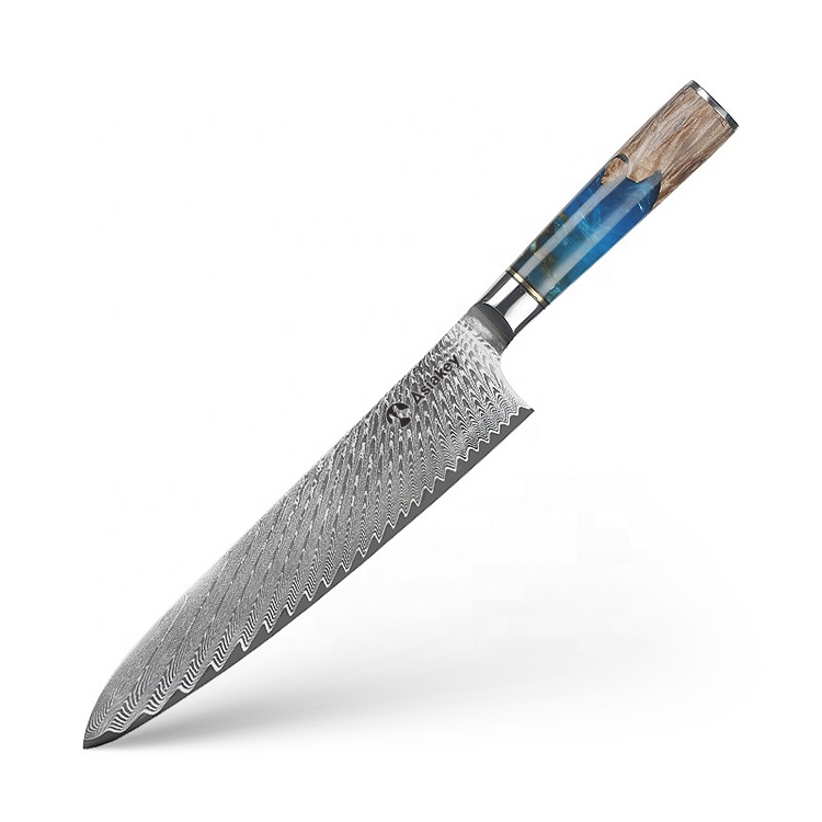 Coltello da chef verde da 8 pollici