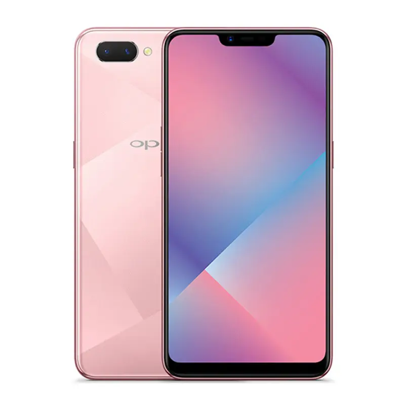 wholesale oppo A5 A3S 4+64GB Dual Card 4G LTE big screen Phone Used Mobile used smart Phones Android Second Hand Mobile