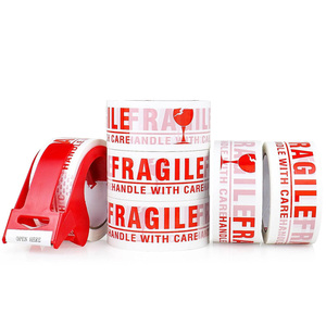 In băng keo đóng gói dễ vỡ theo cách này lên xử lý với băng keo Acrylic chăm sóc cho niêm phong thùng carton - Product Image 1