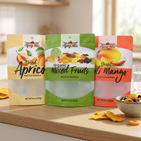 Sachet latéral personnalisé en aluminium et plastique pour emballage de miel, thé, café, lait en poudre