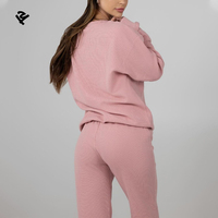 F240313 Ensemble Décontracté Personnalisé Femme, Vêtements de Mode pour Femmes Grande Taille Ample Surdimensionné Deux Pièces, Tenue Femme