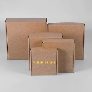 Environmentally Friendly Custom Logo Gift Shipping <b>Box</b> Kraft Paper Corrugated Folding Packaging <b>Box</b> for <b>Shoes</b> & Clothing - Product Image 5