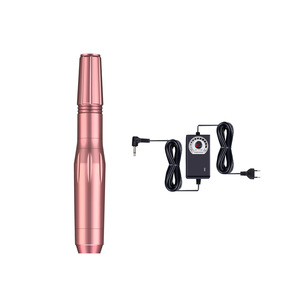 Kit de maquillaje permanente, máquina de tatuaje, 10 agujas, fuente de alimentación de alta capacidad, juego de delineador de cejas, herramientas profesionales de acero inoxidable - Product Image 5