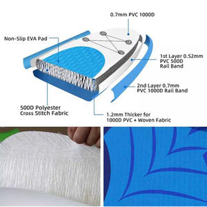 Venta al por mayor inflable <span class=keywords><strong>Surf</strong></span> Sup pesca Standup Stand Up <span class=keywords><strong>Paddle</strong></span> Board extraíble antideslizante inflable Sup Board - Product Image 3
