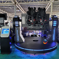 Guanzhou-máquina de simulación de vuelo Vr 360, novedad, Lanzadera de fantasía, simulador de Cine de realidad virtual 9d