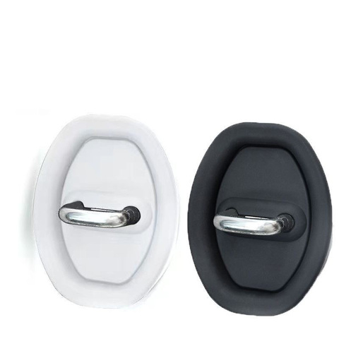 Automotive EPDM Rubber Anti-Collision Door Lock Buckle Shock-Absorbing Pad Thickened Cushion Rust-Resistant Protective Cover for