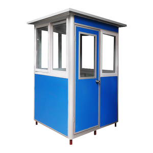 China <strong>Supplier</strong> Low Cost Economic Prefab Portable Sentry Box Garden <strong>Tool</strong> Shed <strong>Security</strong> <strong>Guard</strong> Houses - Product Image 1